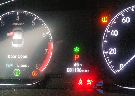 2019 Honda Accord Sport из США, поврежденный, VIN 1HGCV1F32KA067011